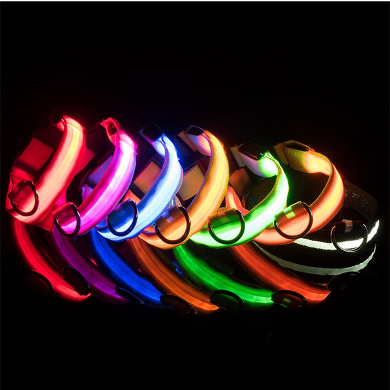 Led Glowing Dog Collar