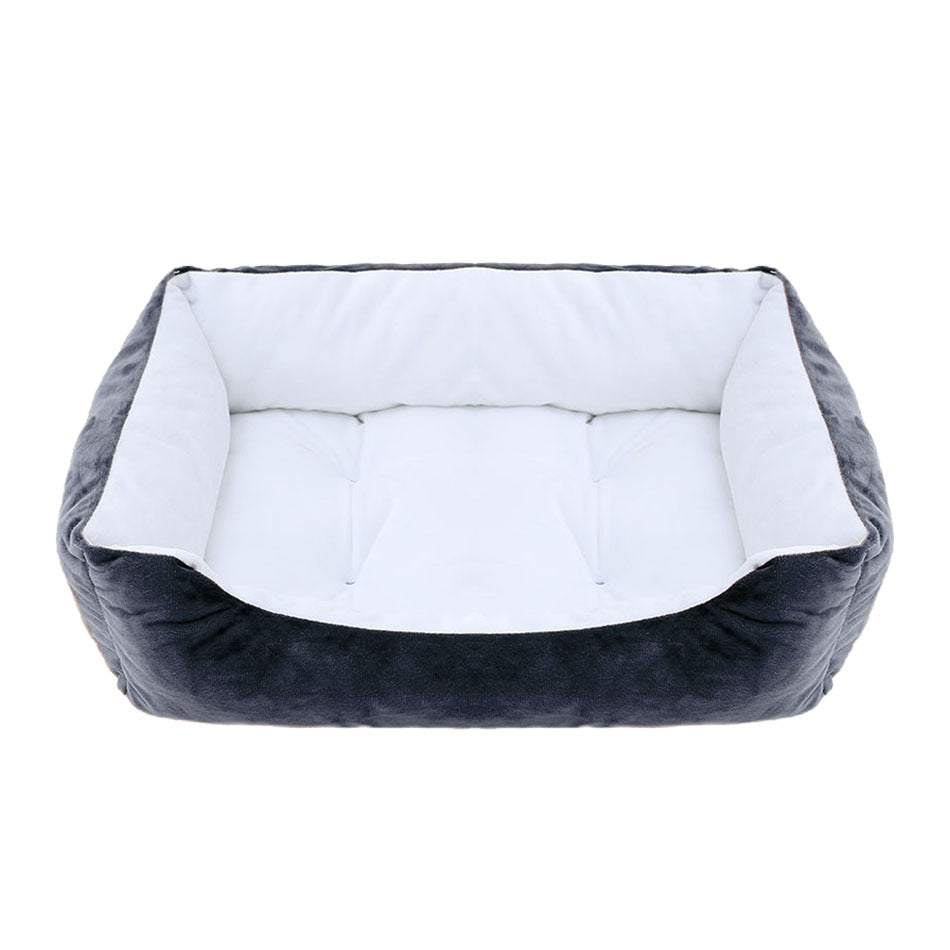 Plush Square Pet Bed