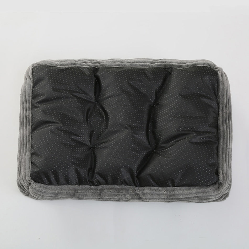 Plush Square Pet Bed