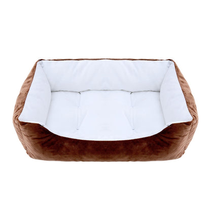 Plush Square Pet Bed