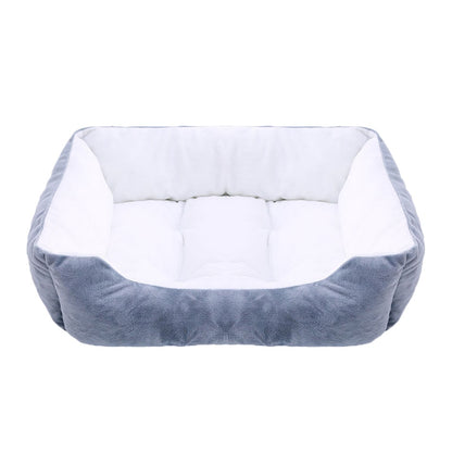 Plush Square Pet Bed