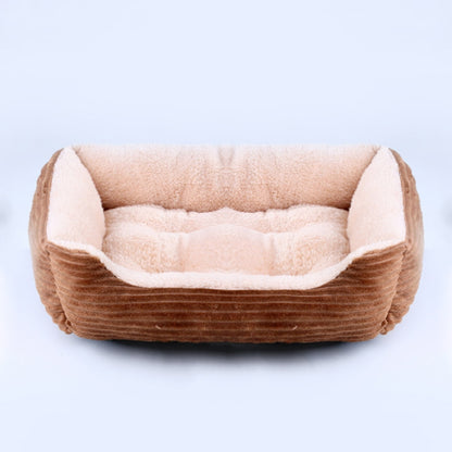 Plush Square Pet Bed