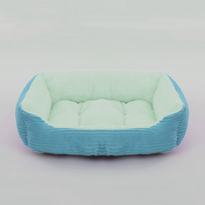 Plush Square Pet Bed